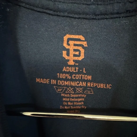 Metallica Night San Francisco Giants MLB Rock Men’s Black L T-Shirt RARE - Picture 4 of 4
